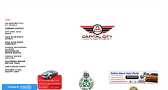 Desktop Screenshot of capitalcityusedautoparts.com