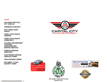 Tablet Screenshot of capitalcityusedautoparts.com